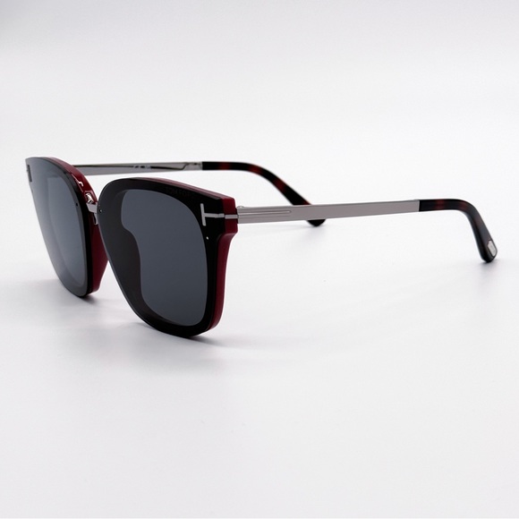 NEW TOM FORD PHILIPPA-02 TF1014 71A WOMEN SUNGLASSES FT01014/S BLACK EYEWEAR - Picture 3 of 10